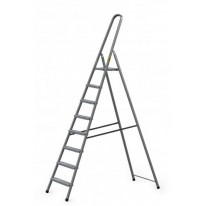 Oceľové schodíky 8 stupňov